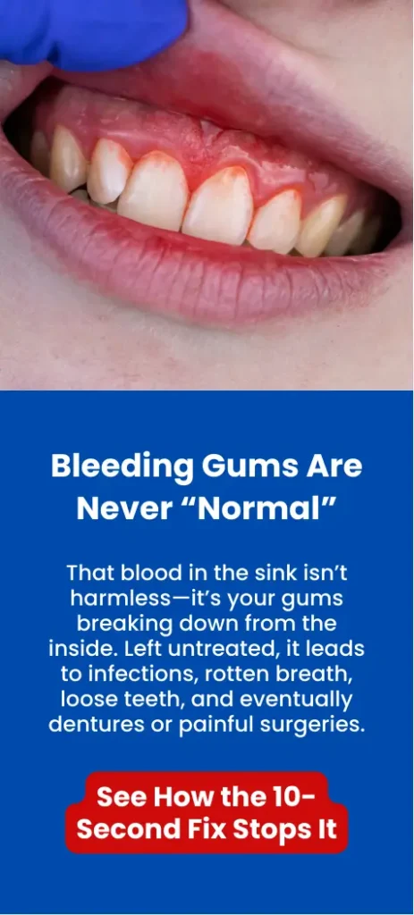 How to stop bleeding gums
